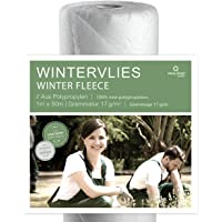 Prolifiqs Mantas de Invierno para Plantas 1-0 x 50m I Gramaje 17 g-m² I Protección antiheladas para jardín I Manta…